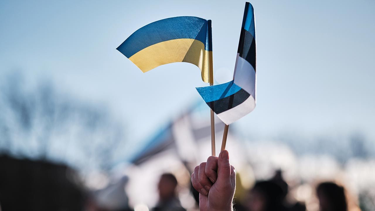 Estonia nie jest w stanie przyjąć kolejnej fali uchodźców z Ukrainy (fot. Hendrik Osula/SOPA Images/LightRocket via Getty Images)