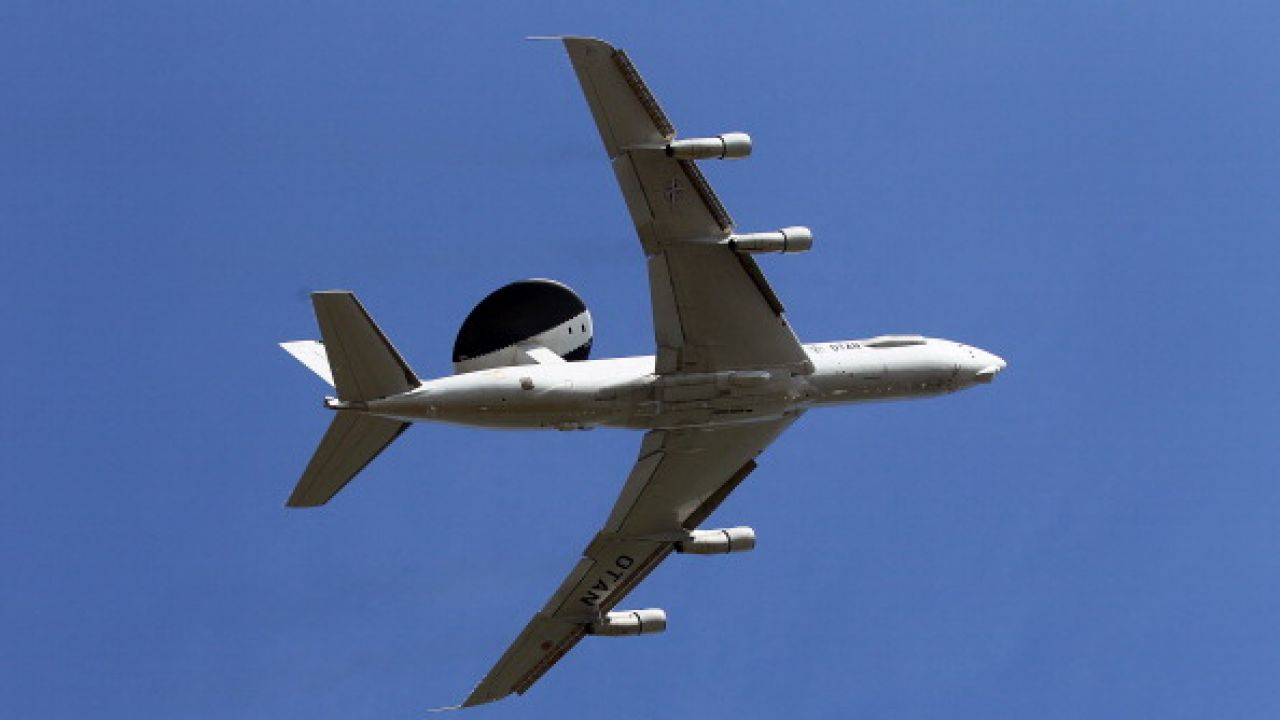 Samolot rozpoznawczy NATO (fot. Getty Images)
