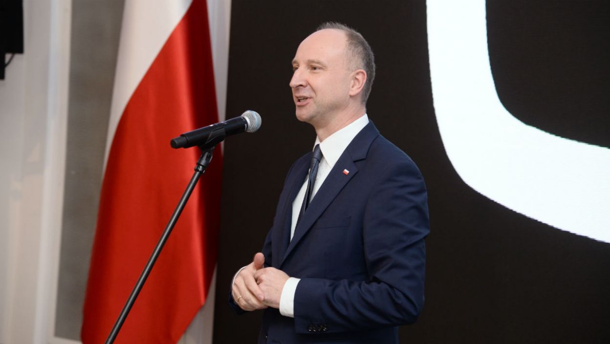 Prezydencki minister Wojciech Kolarski nie ma wątpliwości, że spektakl odniesie sukces (fot. Jan Bogacz/TVP)
