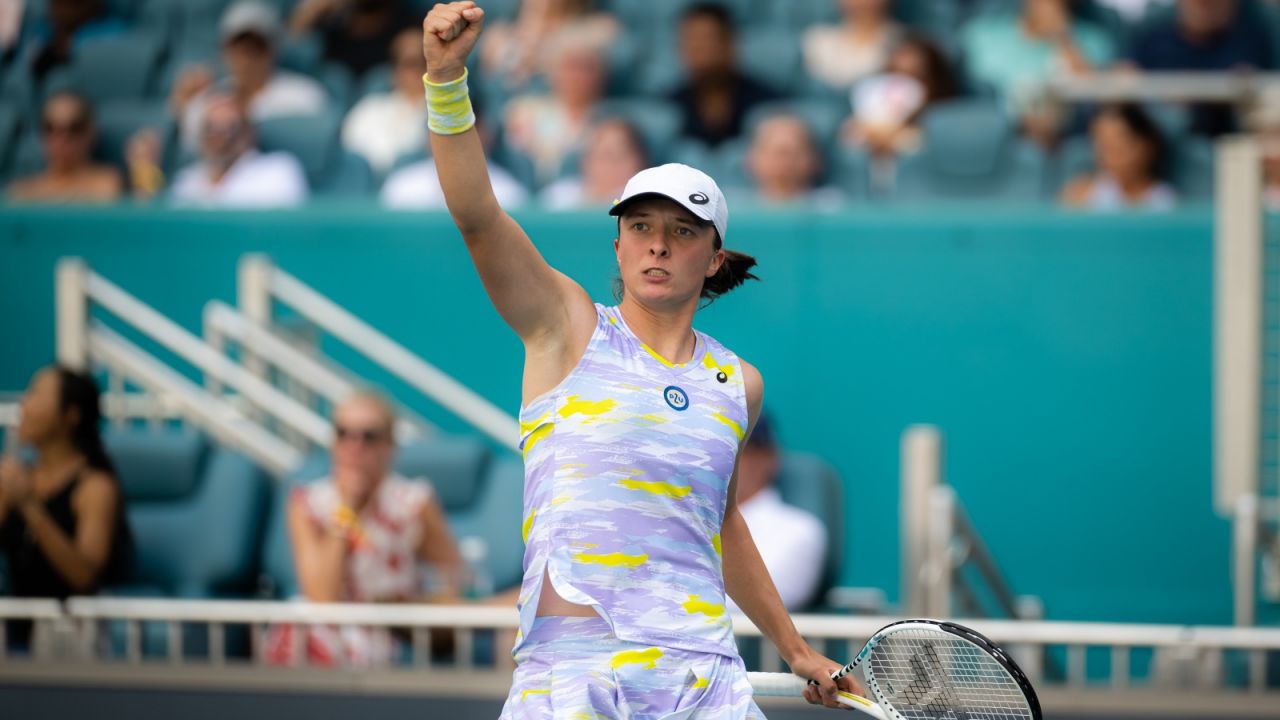 Tenis. Turniej WTA Miami Open. Iga Świątek przeszła do historii TVP SPORT